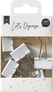 undefined, Homeoffice Zubehör Binder Clips, I Am Creative Papier Clips I am creative