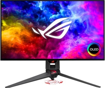 Asus, ROG Swift PG27AQDM, Gaming-Monitor, ASUS ROG SWIFT PG27AQDM - Monitor, 26.5 , WQHD, 240 Hz, Schwarz