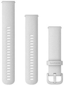 Garmin, GARMIN Schnellwechsel-Armbänder - Ersatzarmband (Weiss), GARMIN Schnellwechsel-Armband 20 mm, Silikon