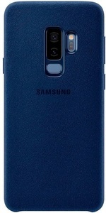 Samsung, Samsung Galaxy S9 Plus Galaxy Alcantara Cover Hülle Dunkelblau (EF-XG965ALEGWW), Samsung - Hülle EF-XG965AL Galaxy S9 Plus, Blau