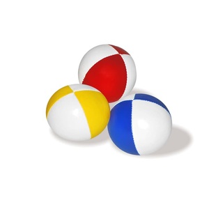 undefined, Jonglierball weiss-uni 3-er, 