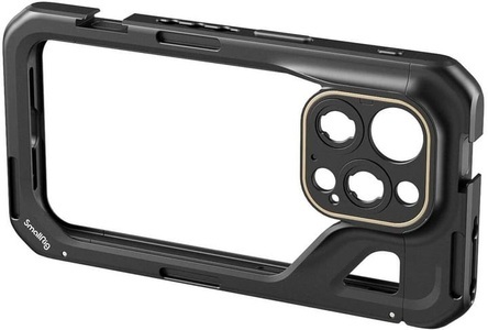 Smallrig, SMALLRIG 4396 CAGE F/IPHONE 15 PRO - Video Zubehör (Schwarz), Smallrig Cage für iPhone 15 Pro