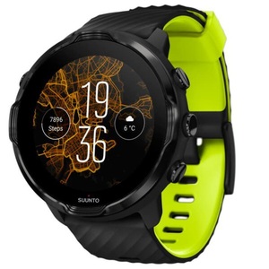 Suunto, Suunto 7 - Smartwatch (Schwarz/Limette), Suunto SUUNTO 7 Sportuhr
