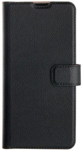 Xqisit, Xqisit Slim Wallet Selection TPU - Black S23 Hülle, XQISIT - Samsung Galaxy S23 5G Antibakterielle Slim Wallet Case Leder Tasche (52593) - Schwarz