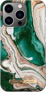 iDeal of Sweden, iDeal of Sweden - iPhone 13 Pro Hardcase Hülle (IDFCAW18-I2161P-98) - Golden Jade Marble, 
