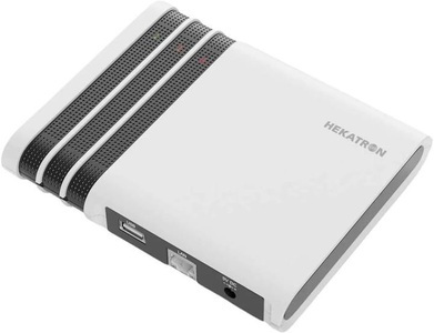 Hekatron, Hekatron Funk-LAN-Gateway Genius Port Wlan/Lan; Usb; BLE, Hekatron Genius Port Funk-Zentrale vernetzbar netzbetrieben (B x H x T) 160 x 130 x 25 mm