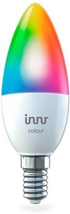 Innr Lighting, Innr LED-Lampe Smart Candle Colour E14 4,9W RGBW, 