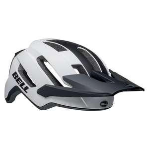 Bell, Bell 4Forty Air MIPS Fahrradhelm (Größe M, Weiß), Bell Helmets 4Forty Air MIPS - MTB-Helm Mat White / Black 55-59 cm