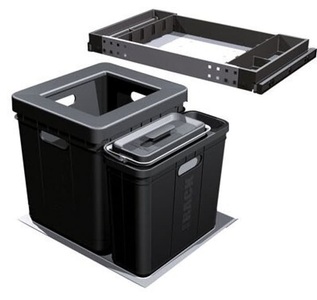 Franke, Franke Sorter Serie 350 Composta 60 Euro Abfallsystem, Franke Sorter Serie 350 Composta 60 Euro Abfallsystem