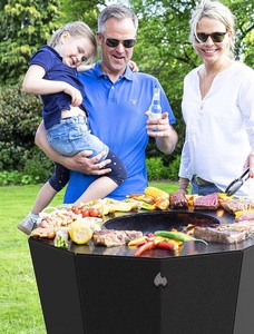 Ora, Ora ORA Feuerplatte Grill schwarz Grillplatte, 