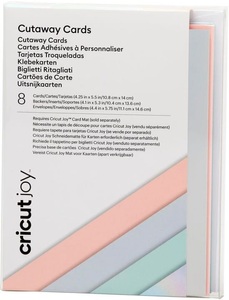 Cricut, Cricut Joy? Cutaway Cards Kartenset Pastell, Rose, Hellblau, Mint, Cricut Joy? Cutaway Cards Kartenset Pastell, Rose, Hellblau, Mint