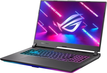 undefined, ASUS ROG G713QE-HX009T DDR4-SDRAM Notebook 43,9 cm (17.3 Zoll) 1920 x 1080 Pixel AMD Ryzen 7 16 GB 1000 GB SSD NVIDIA GeForce RTX 3050 Ti Wi-Fi 6 (802.11ax) Windows 10 Home Grau, 