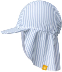 SWIM ESSENTIALS, Swim Essentials UV Sonnenhut Hut azur, Swim Essentials - UV Sonnenhut 012 Blue Striped, UV Sonnenhut 0-1 Jahre Gestreift, Onesize, Multicolor