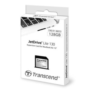 Transcend, Apple Erweiterungskarte 128 GB Transcend JetDrive™ Lite 130, Transcend JetDrive Lite 130, 128GB, for MB Air 13, 2010 -2015, TS128GJDL130