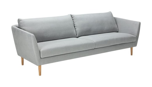 Micasa, 3er-Sofa SEIDLER - 230 cm x93 cm x77, Micasa, 