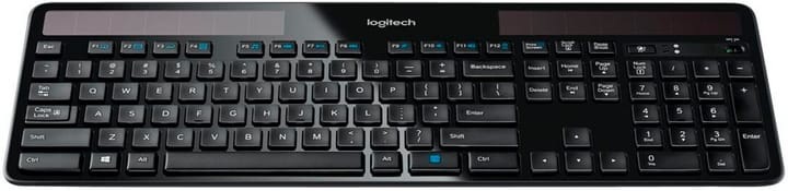 Logitech, Logitech K750 Solar Keyboard Black - Tastatur, Logitech K750 Solar Keyboard Black - Tastatur (Schwarz)