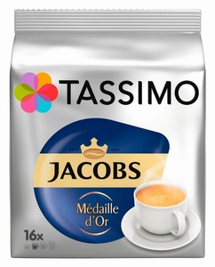 Tassimo, Tassimo Jacobs Médaille d´or 16 caps, Tassimo Jacobs Kaffee-Kapseln