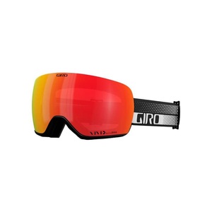 undefined, Giro Article II Vivid Skibrille, Farbe: black/white flow;vivid ember S2;+S1, Grösse:one size, Giro Article II Vivid Skibrille, Farbe: black/white flow vivid ember S2 +S1, Grösse: one size, Für Brillenträger OTGInklusive zusätzlicher Scheibe für schlechte Sichtverhältnisse