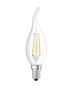 Osram, OSRAM LED EEK A++ (A++ - E) E14 Kerzenform Windstoß 4 W = 40 W Warmweiß (Ø x L) 35 mm x 121 mm 1 St., OSRAM 4058075434226 LED EEK E (A - G) E14 Kerzenform Windstoß 4 W = 40 W Warmweiß (Ø x L) 35 mm x 121 mm 1 St.