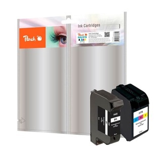 Peach, Peach Combi Pack n zu 45/78 schwarz/mehrfarbig Tintenpatrone, Peach HP 45 2 Druckköpfe (bk, col) ersetzt HP No. 45, No. 78, 51645A, C6578D für z.B. HP Color Copier 290, HP DeskJet 1220 C, HP DeskJet 1220 C/PS