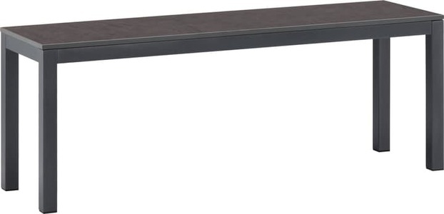 Do it + Garden, LOCARNO, 140 cm, Gestell Anthrazit, Platte HPL Sitzbank, LOCARNO, 140 cm, Gestell Anthrazit, Platte HPL Sitzbank