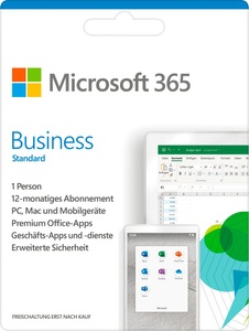 Microsoft, Microsoft Office 365 Business Premium PC ESD Digital (Esd), Microsoft 365 Business Standard ESD Office (Download)