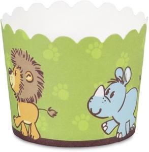 Staedter, Staedter Muffin-Förmchen, 12 Stück 50mm, Städter Echte Freunde Einwegbackform