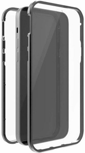 BLACK ROCK, Black Rock 360° Glass Backcover Apple iPhone 12, iPhone 12 Pro Schwarz, Transparent, Black Rock 360° Glass Backcover Apple iPhone 12, iPhone 12 Pro Schwarz, Transparent
