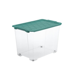 Rotho, Rotho Evo Safe Keeping 65 l mit Deckel und Rädern Aufbewahrungsbox, ROTHO Aufbewahrungsbox Evo Safe