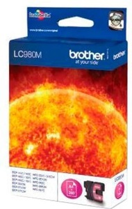 Brother, Brother Lc980 magenta Tintenpatrone, Brother Tintenpatrone, rot, LC-980M, (260 Seiten)