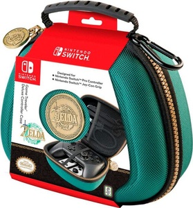 Nacon, Nacon Deluxe Controller Case Nns20G - Zelda Spielkonsole Hülle, NACON Deluxe Controller Case Zelda - Hartschalentasche (Grün)