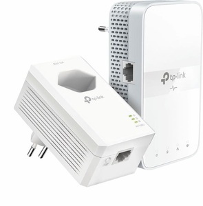 TP-Link, TP-LINK TL-WPA761K (CH) - Powerline Adapter Kit (Weiss), TP-LINK AV1000 Gigabit - Powerline-AC-WLAN-Extender (Weiss)