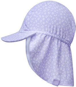 SWIM ESSENTIALS, Swim Essentials UV Sonnenhut Hut mehrfarbig, Swim Essentials - UV Sonnenhut 24 Jahre Lila Leopard, UV Sonnenhut Lila Leopard, ONESIZE, Multicolor