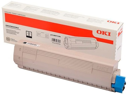 OKI, Original Tonerpatrone schwarz OKI 46471104, Oki Toner, schwarz, 46471104, (7'000 Seiten)