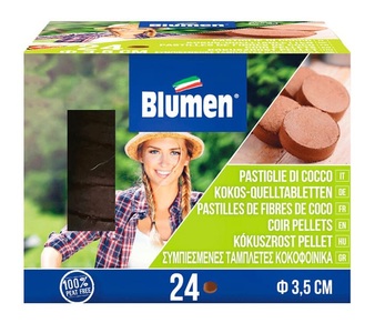 Samen Mauser, Samen Mauser Quelltabletten Ø 35 mm ohne Netz, 24 Stück Kokos-Quelltabletten, Samen Mauser Quelltabletten Ø 35 mm ohne Netz, 24 Stück Kokos-Quelltabletten