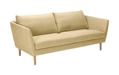 Micasa, 2er-Sofa SEIDLER - 190 cm x93 cm x77, Micasa, 