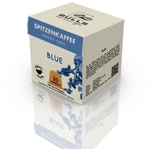 Bulls, BULLS Kaffeekapseln Blue Bio 20 Stück, 