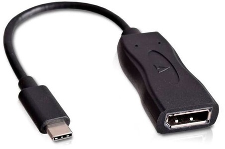 undefined, V7 USB-C(m) auf Displayport(w) Adapter Schwarz, 