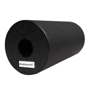 Gladiatorfit, GladiatorFit Massageroller foam roller standard 30cm Faszienrolle, JustFit - Massageroller foam roller standard 30cm, One Size, Schwarz
