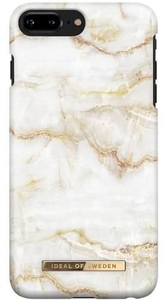 Apple, iDeal of Sweden - iPhone 8 Plus / 7 Plus / 6S Plus / 6 Plus Hardcase Hülle (IDFCSS20-I7P-194) - Golden Pearl Marble, 