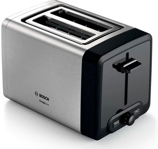 undefined, Bosch Haushalt TAT4P420DE Toaster Edelstahl, Bosch Kompakt Toaster DesignLine Bosch Kompakt Toaster DesignLine
