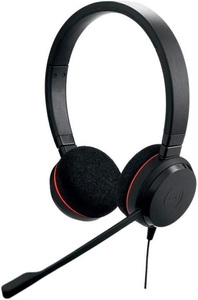 Jabra (Mobile), Jabra Evolve 20 MS USB-C Headset mono, JABRA 4999-823-189, Over-ear Bluetooth kopfhörer Schwarz