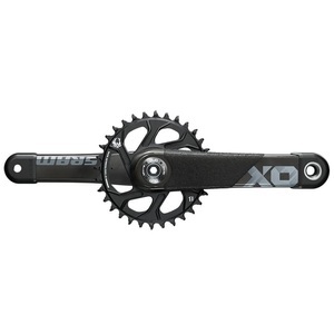 SRAM, SRAM X01 DH DUB Kurbelgarnitur 32Z DM black 165mm 2021 Kurbelgarnituren, SRAM Crankset X01 DH 83 DUB Kurbelgarnituren