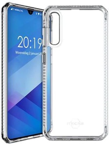 ITSKINS, ITSkins Samsung Galaxy A50 Hybrid MKII Schutz Hardcase Hülle (Fallschutz 2 Meter) Transparent (SG05-HBMKC-TRSP), 