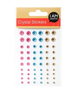 I am Creative, I AM CREATIVE Crystal Sticker, Set III, 