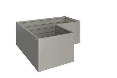 undefined, Hochbeet aus Stahl, Biohort HochBeet L2x2 Quarzgrau