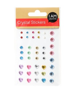 I am Creative, I AM CREATIVE Crystal Sticker, Set, 