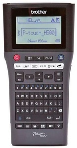 Brother, Brother P-Touch Pt-H500 - (Schwarz), Brother P-Touch PT-H500, inkl. 1 Farbband, (PTH500)
