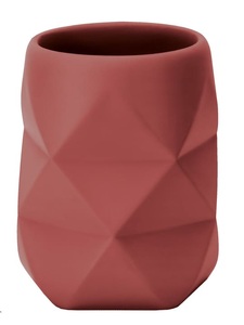 undefined, Kleine Wolke Zahnputzbecher Crackle, Kleine Wolke Zahnputzbecher stein , Crackle 8430332852 , Rostfarben , Uni , 8x10 cm , Naturstein , 003342121608