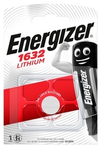 Energizer, Energizer Cr1632 Lithium 3Volt Knopfzelle, Energizer, Batterien, Energizer CR 1632 Lithium 3.0V FSB-1, Produkte & Wohnen